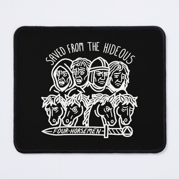 Item preview, The Hideous Four Horsemen (white) designed and sold by veampleo.