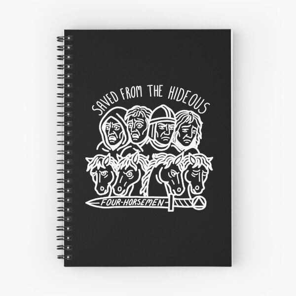 Item preview, The Hideous Four Horsemen (white) designed and sold by veampleo.