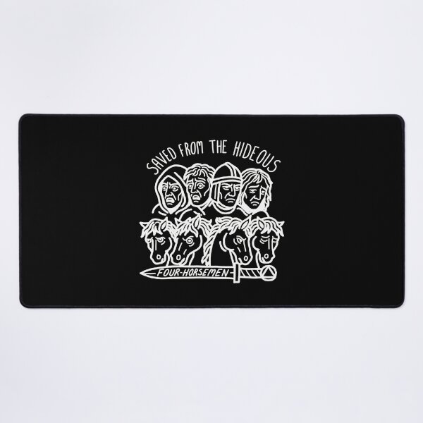 Item preview, The Hideous Four Horsemen (white) designed and sold by veampleo.