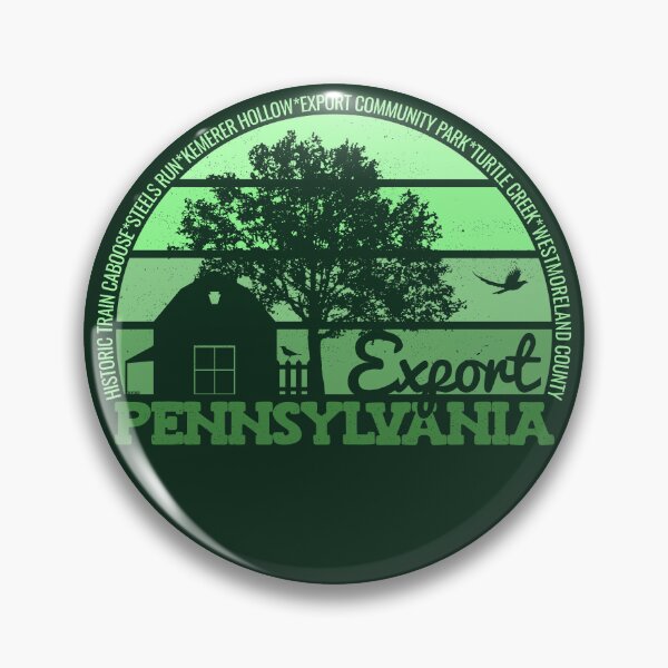 Item preview, Export Pennsylvania Sunset Retro Vintage Local Pride Logo designed and sold by CRHPOD20.