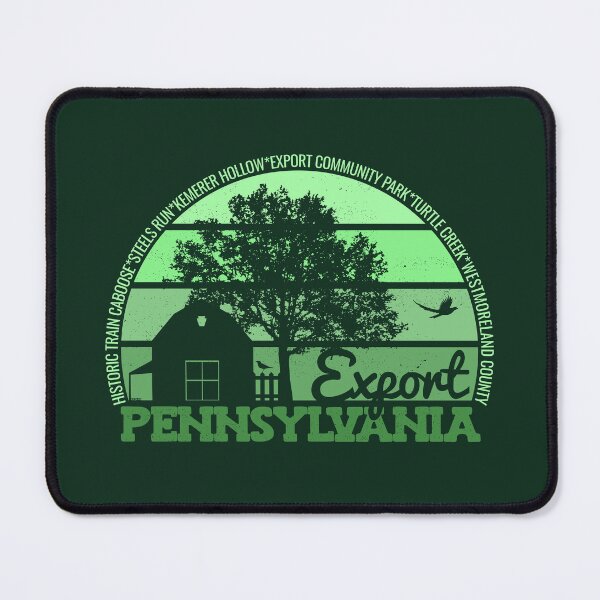 Item preview, Export Pennsylvania Sunset Retro Vintage Local Pride Logo designed and sold by CRHPOD20.