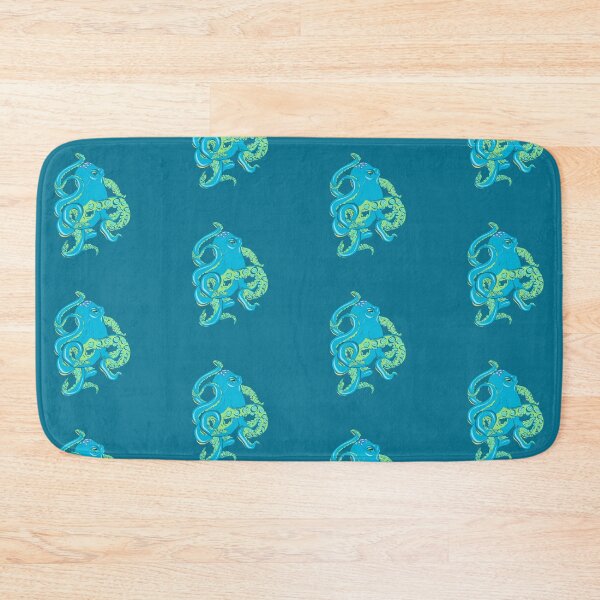Item preview, Blue octopus designed and sold by carmemtiyoko.