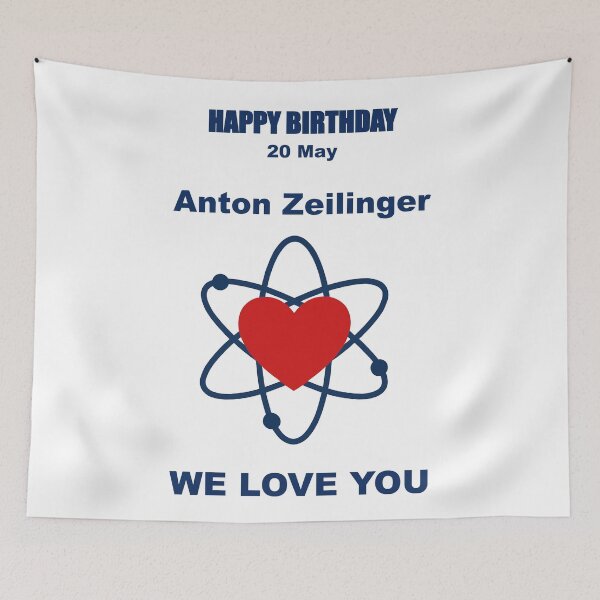 Item preview, Tribute to Anton Zeilinger  — 20 May designed and sold by ariksworld.