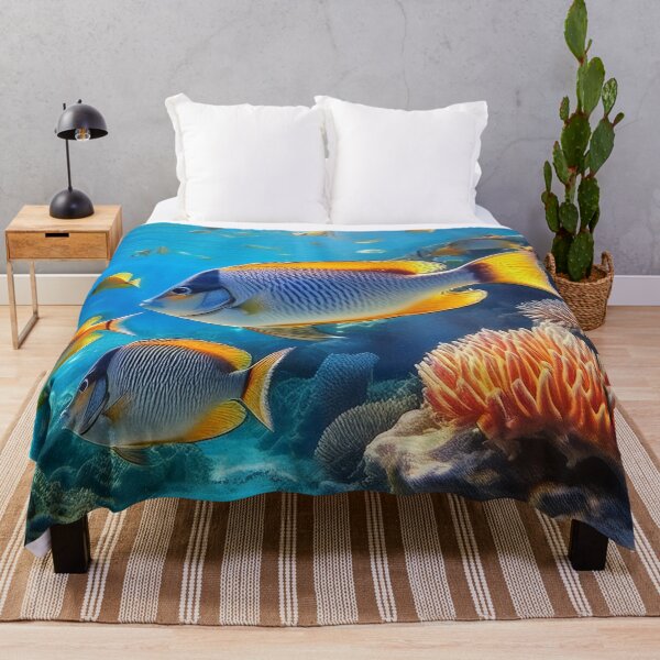 Item preview, Island Waters Jewel - Tropical Fish designed and sold by RockitBaby.