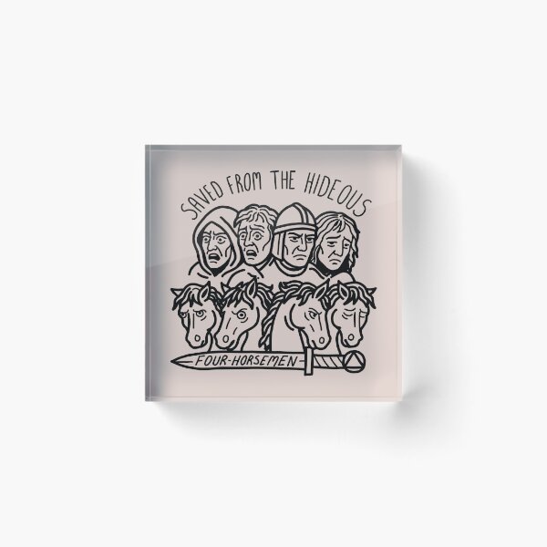 Item preview, The Hideous Four Horsemen designed and sold by veampleo.