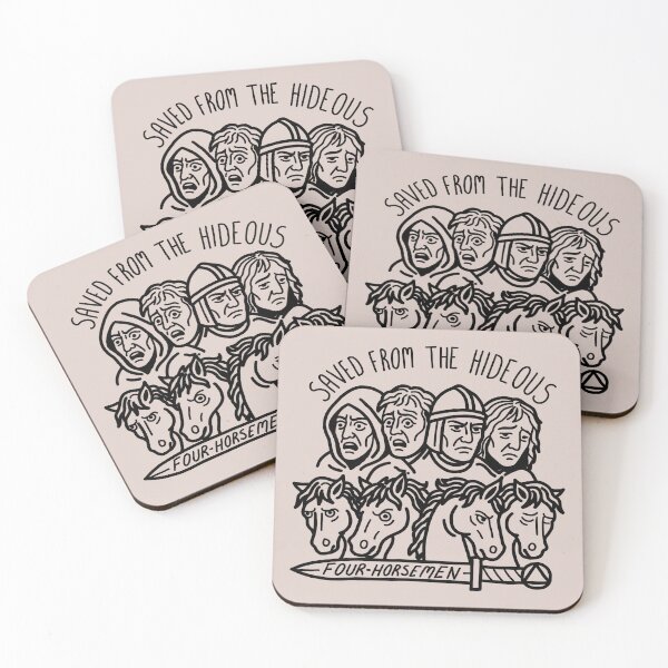 Item preview, The Hideous Four Horsemen designed and sold by veampleo.