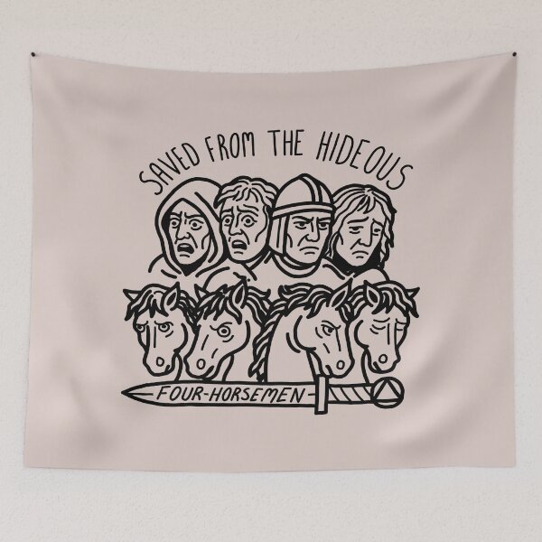 Item preview, The Hideous Four Horsemen designed and sold by veampleo.