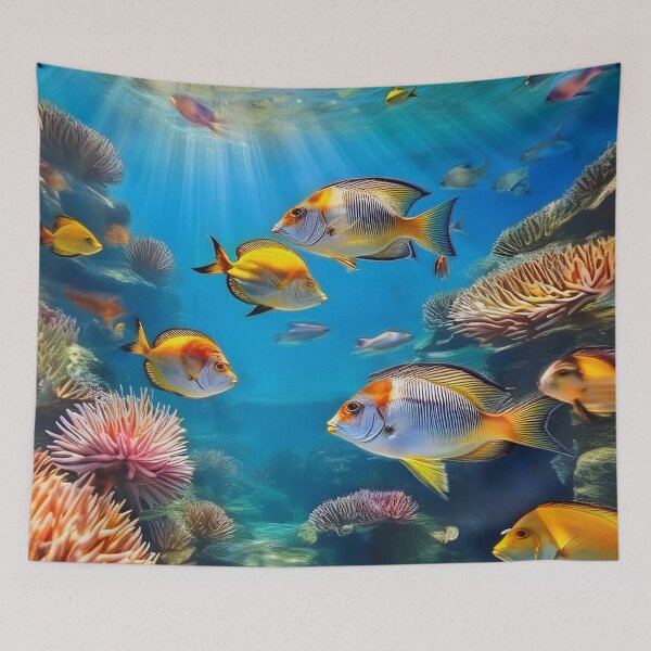 Item preview, Lagoon Light Legend - Tropical Fish designed and sold by RockitBaby.