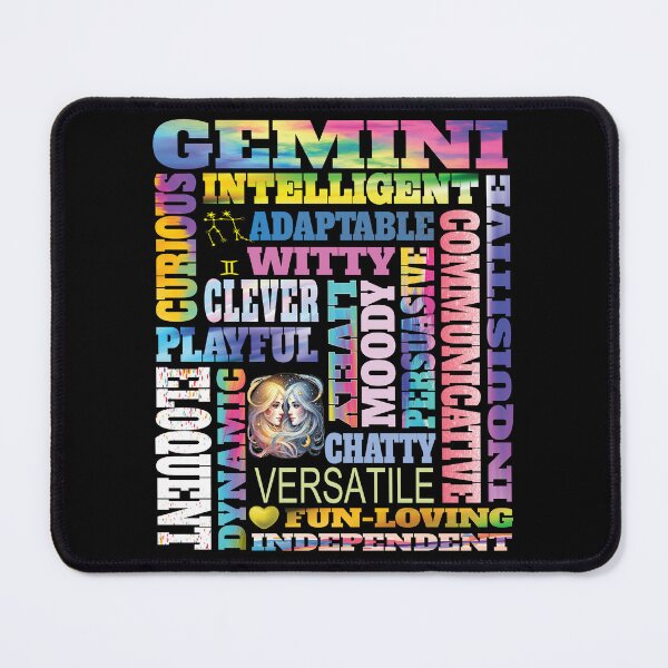 Item preview, Gemini Zodiac Sign Traits - Astrology Horoscope Design designed and sold by angy2017.