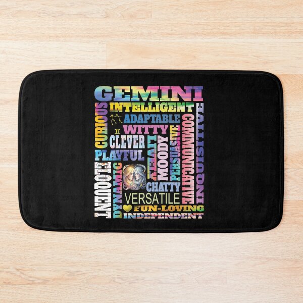 Item preview, Gemini Zodiac Sign Traits - Astrology Horoscope Design designed and sold by angy2017.