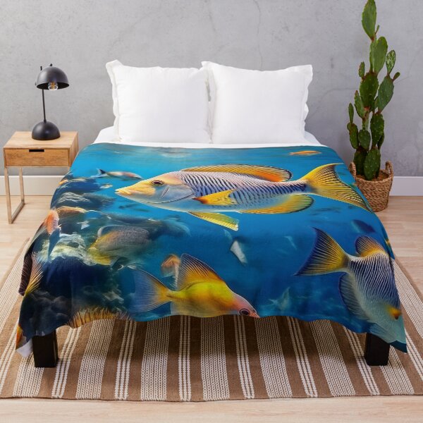 Item preview, Sapphire Sea Wonder - Tropical Fish designed and sold by RockitBaby.