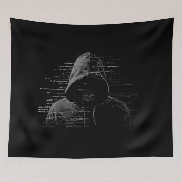 Item preview, Hacker Hoodie - Stay Calm - Popular Trend designed and sold by ParrotCreatives.