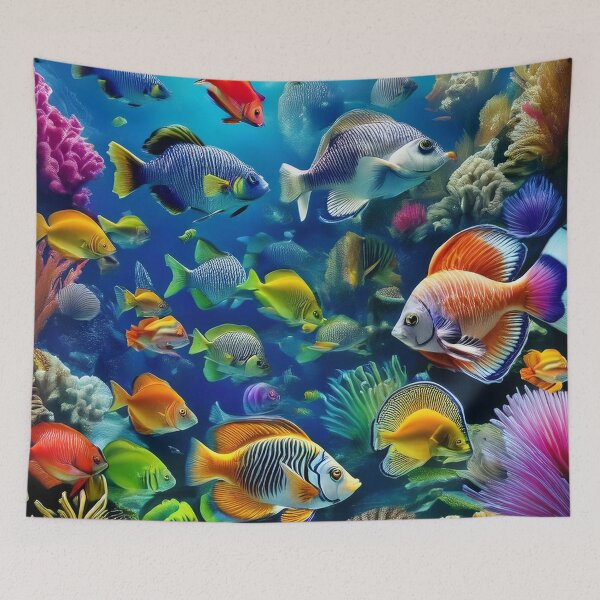 Item preview, Reef Garden - Tropical Fish designed and sold by RockitBaby.