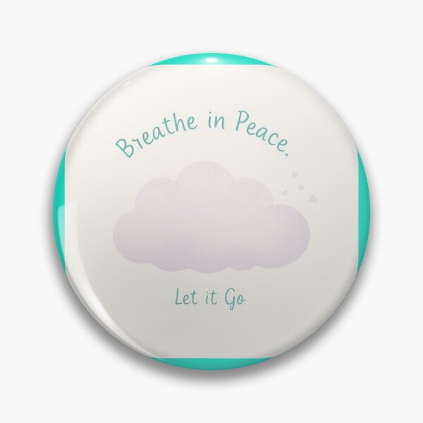 Item preview, Respira en paz - Arte de flujo de nubes para la salud mental designed and sold by EchoFrames.