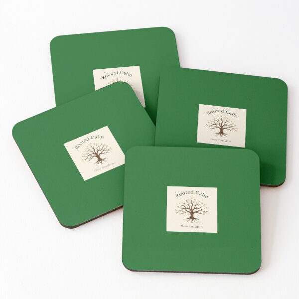 Item preview, Rooted Calm - Mental Health Tree of Serenity Art designed and sold by EchoFrames.