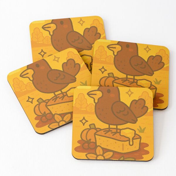 Item preview, Cornbread Crow – Thanksgiving Edition designed and sold by Whiskers&Waffles.
