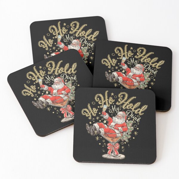 Item preview, Ho Ho Hold My Drink Christmas designed and sold by BowbinaStudio.