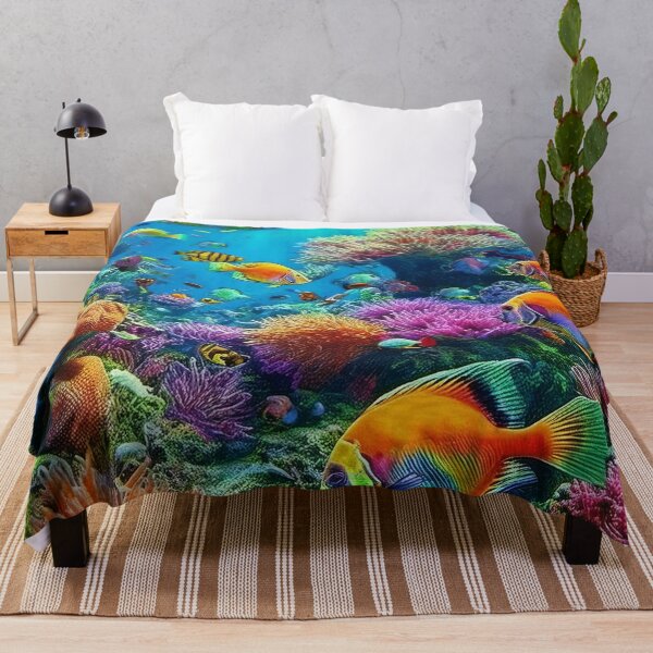 Item preview, Deep Blue Majesty - Tropical Fish designed and sold by RockitBaby.
