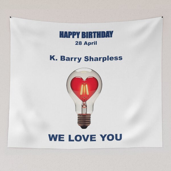 Artikelvorschau, Würdigung von K. Barry Sharpless — 28. April entworfen und verkauft von ariksworld.