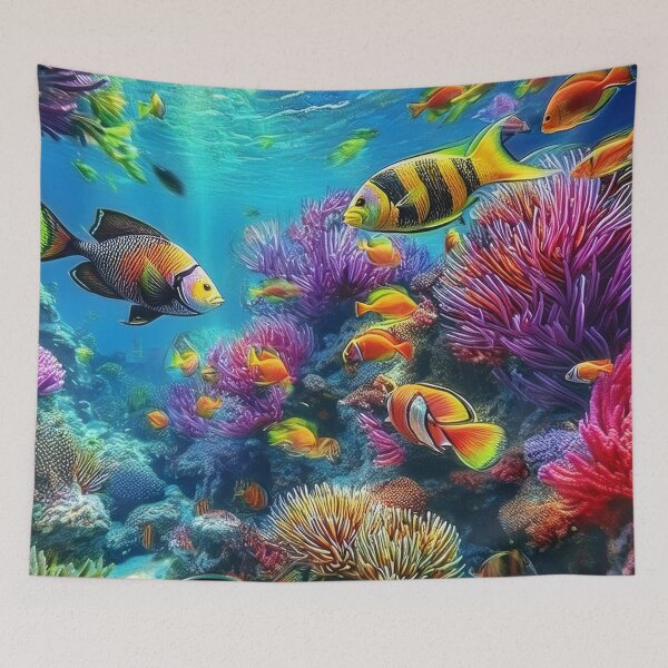 Item preview, Paradise Current - Tropical Fish designed and sold by RockitBaby.
