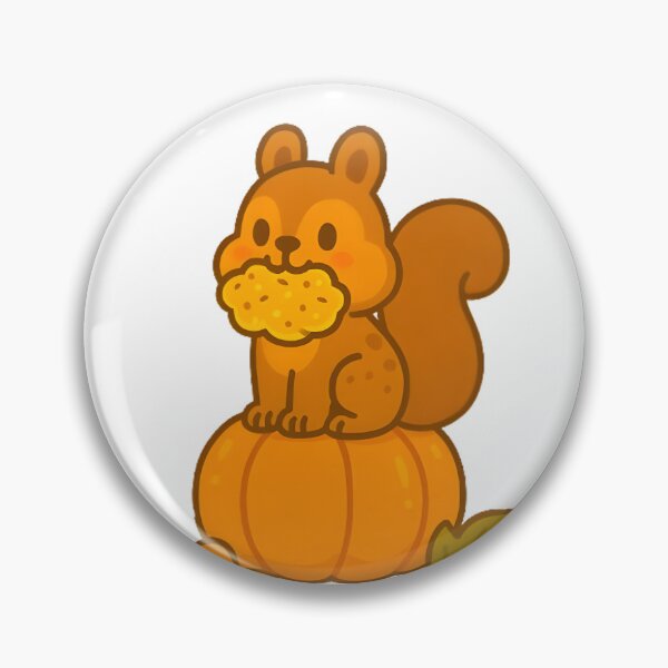 Item preview, Stuffing Squirrel – Autumn Edition (No Background) designed and sold by Whiskers&Waffles.