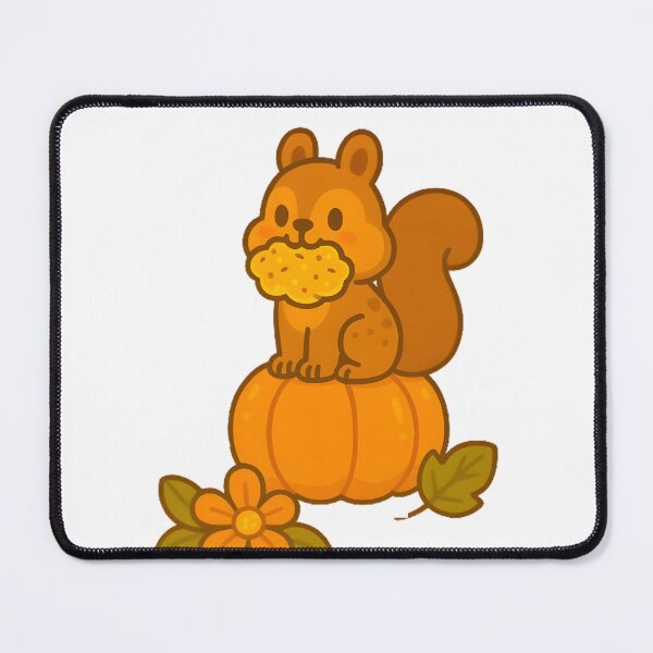 Item preview, Stuffing Squirrel – Autumn Edition (No Background) designed and sold by Whiskers&Waffles.