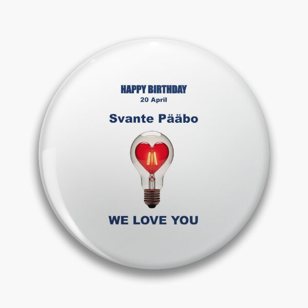 Item preview, Tribute to Svante Pääbo  — 20 April designed and sold by ariksworld.