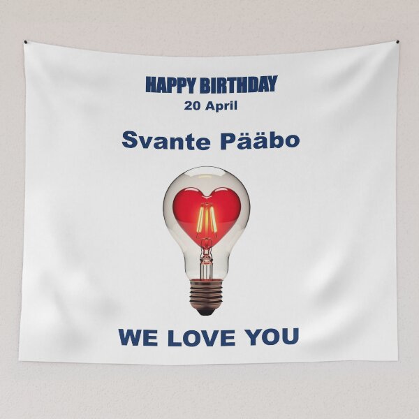 Item preview, Tribute to Svante Pääbo  — 20 April designed and sold by ariksworld.