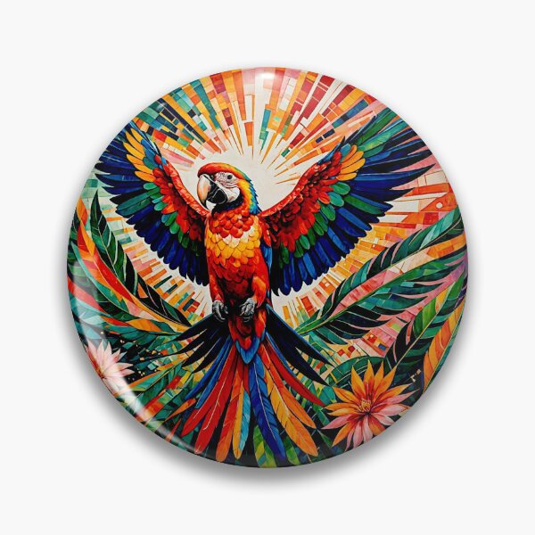 Item preview, Tropical Scarlet Macaw#1 designed and sold by Helios Be. Lavsh.