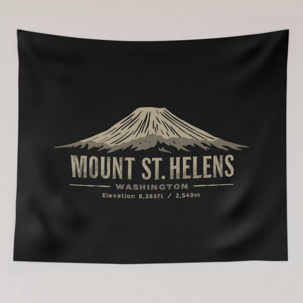 Item preview, Mount St. Helens - Washington designed and sold by GoodOldVintage.