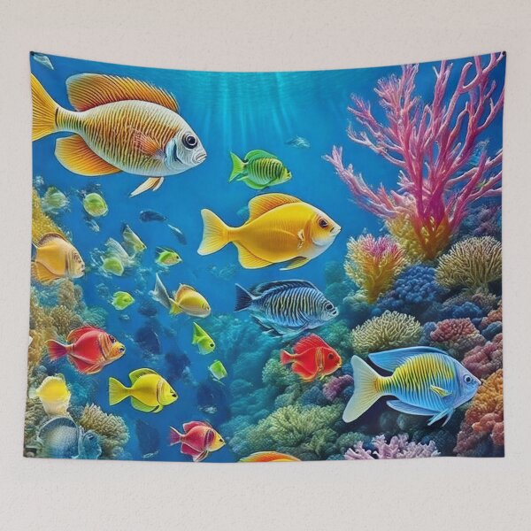Item preview, Mystical Tropic Waters - Tropical Fish designed and sold by RockitBaby.