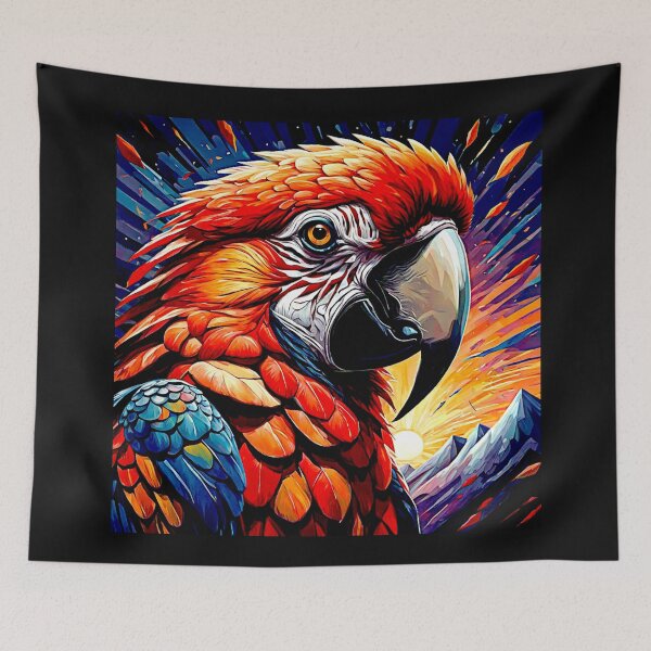 Item preview, Tropical Scarlet Macaw#2 designed and sold by Helios Be. Lavsh.