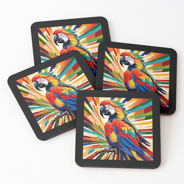 Item preview, Tropical Scarlet Macaw#3 designed and sold by Helios Be. Lavsh.