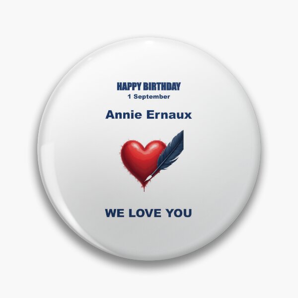 Item preview, Tribute to Annie Ernaux  — 1 September designed and sold by ariksworld.