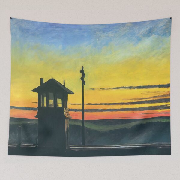 Item preview, Edward Hopper – Railroad Sunset designed and sold by meldefiart.