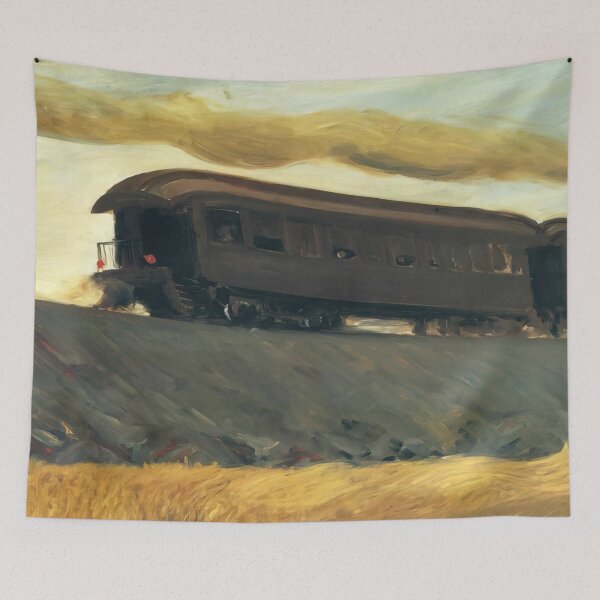 Item preview, Edward Hopper – Railroad Train designed and sold by meldefiart.