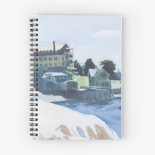 Item preview, Edward Hopper – Small Town On Cove designed and sold by meldefiart.