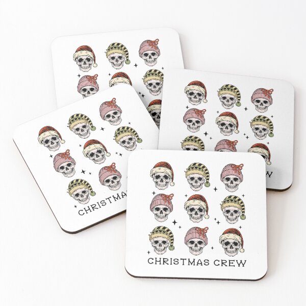 Item preview, Merry Gothmas — Holiday Skull Crew designed and sold by QuirkyDrops.