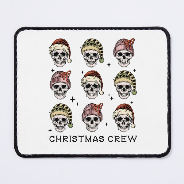 Item preview, Merry Gothmas — Holiday Skull Crew designed and sold by QuirkyDrops.