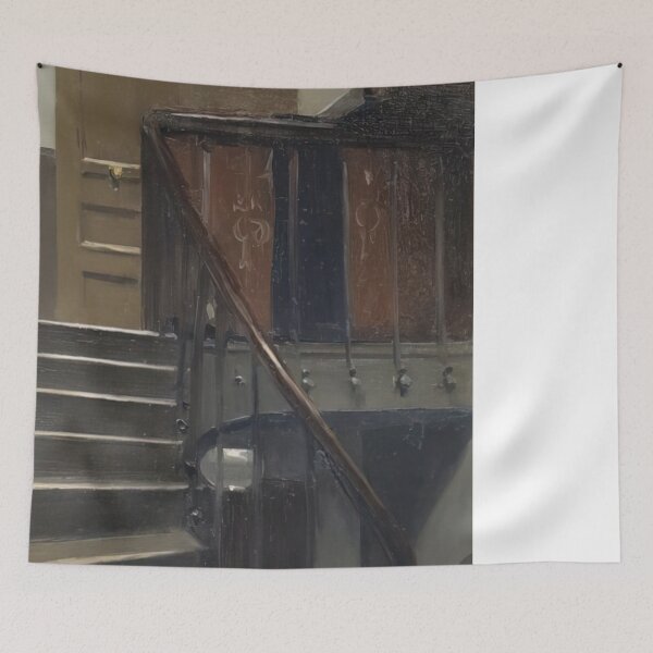Item preview, Edward Hopper – Stairway At 48 Rue De Lille, Paris designed and sold by meldefiart.