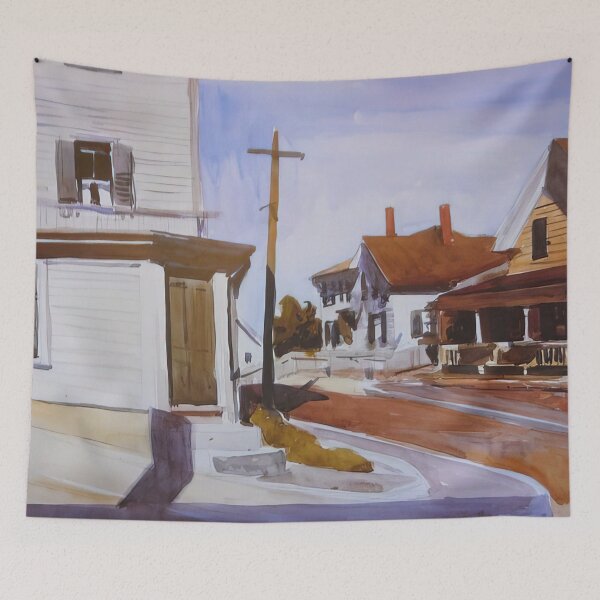 Item preview, Edward Hopper – Street Corner designed and sold by meldefiart.