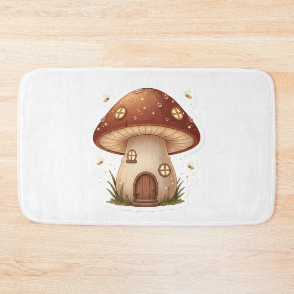Item preview, Cozy Mushroom Cottagecore Aesthetic Lantern House designed and sold by StickyGuys.