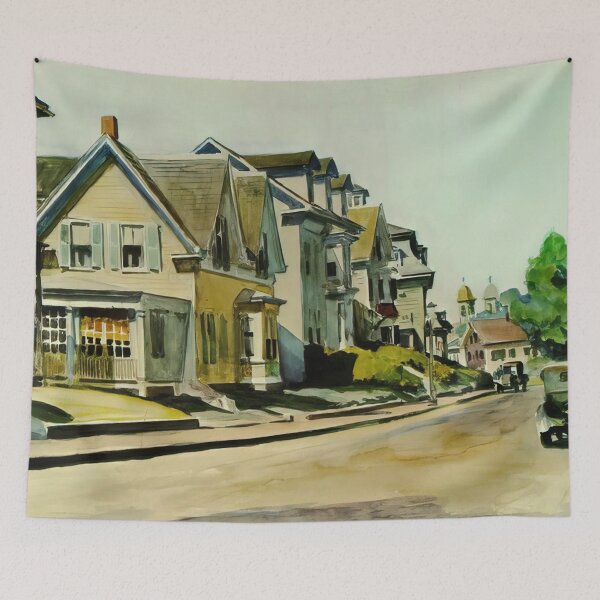 Item preview, Edward Hopper – Sun On Prospect Street (gloucester, Massachusetts) designed and sold by meldefiart.