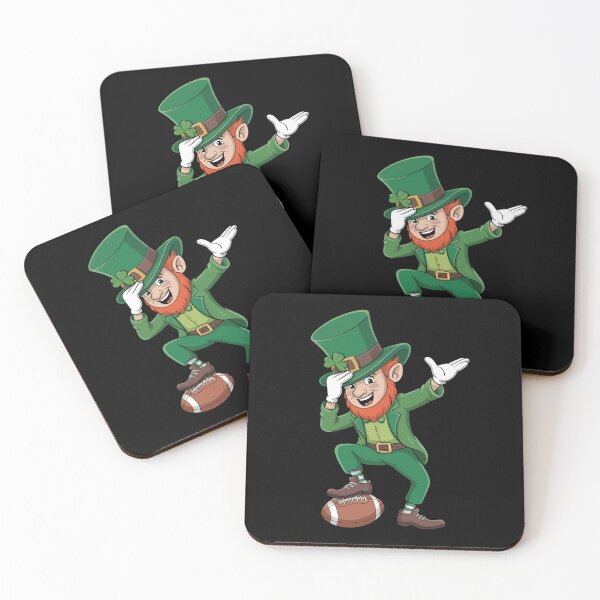 Item preview, Leprechaun Dabbing with Football designed and sold by jkrphoto.