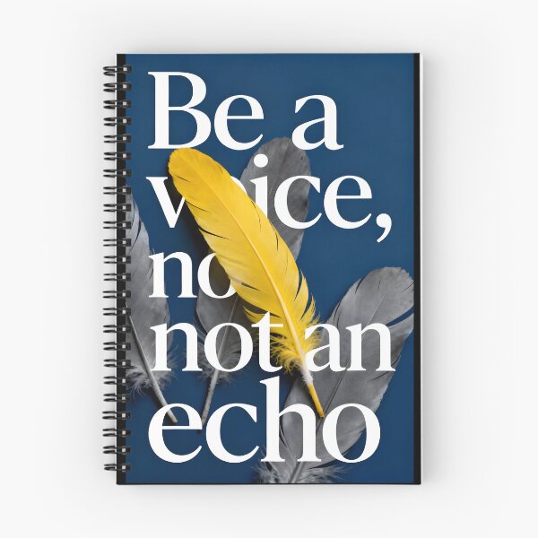 Item preview, Individuality Quote Poster - Be a Voice Inspirational Wall Art designed and sold by Cosmopolis.