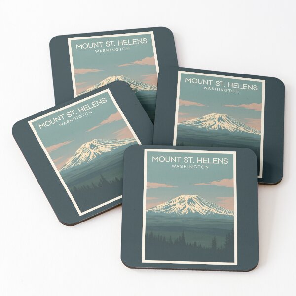 Item preview, Mount St. Helens - Washington designed and sold by GoodOldVintage.