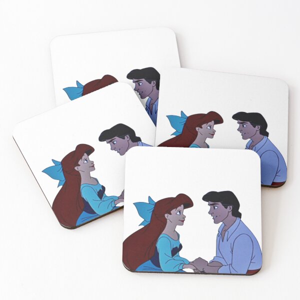 Item preview, Ariel and Eric sticker (Little Mermaid) designed and sold by MadeByMood.