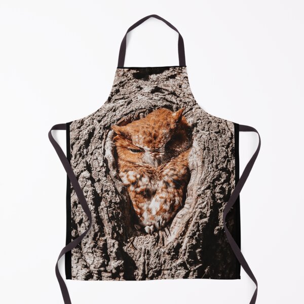 Item preview, Sleepy Red Screech Owl designed and sold by Kerri Ann McClellan.