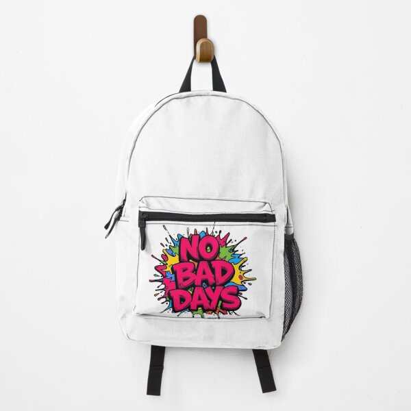 Item preview, No Bad Days – Positive Motivational Splash Art Typography designed and sold by Lumive.