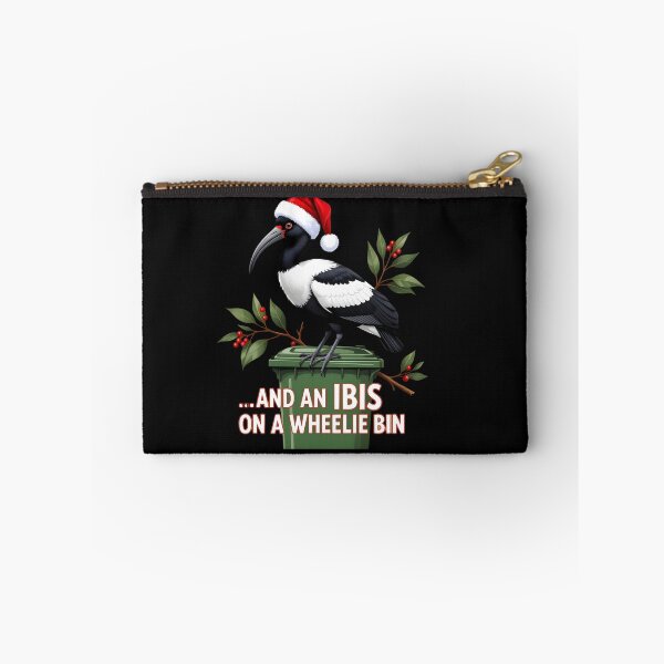Item preview, Ibis on a Wheelie Bin, Aussie Christmas designed and sold by RhondaLily.